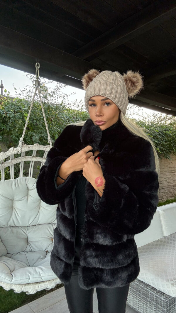 Kožíšek ,,Amanda’’ černý - Image 2